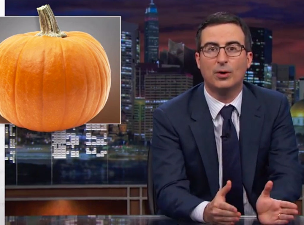 John Oliver's Epic Pumpkin Spice Takedown E! Online